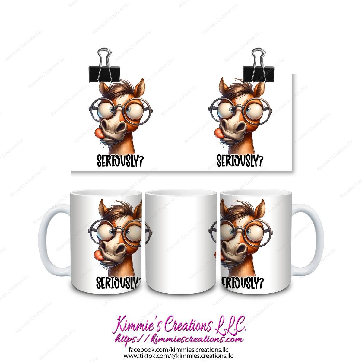 Seriously Mug - Kimmie's Creations L.L.C.