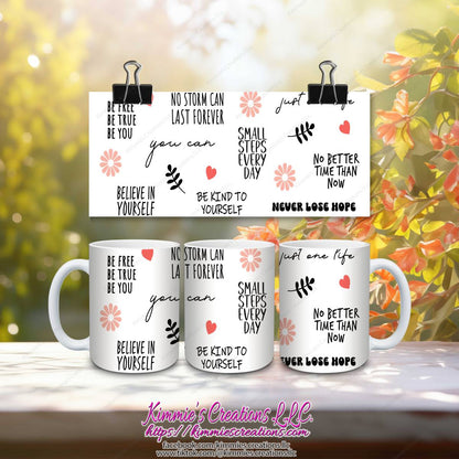 Mental Health Self Love Mug - Kimmie's Creations L.L.C.