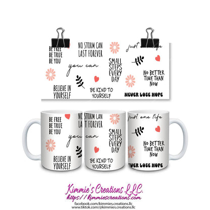 Mental Health Self Love Mug - Kimmie's Creations L.L.C.