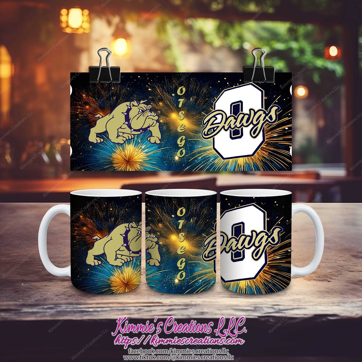 Otsego Bulldogs Mugs - Bulldog / 11 oz - mug