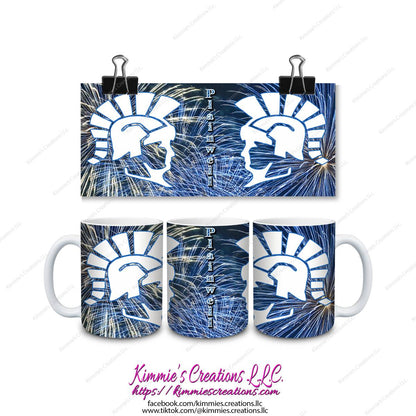 Plainwell Trojans Mugs - Kimmie's Creations L.L.C.