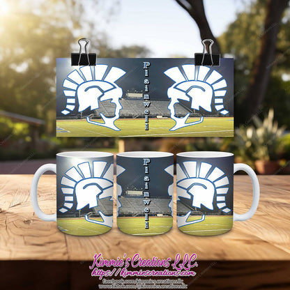 Plainwell Trojans Mugs - Kimmie's Creations L.L.C.