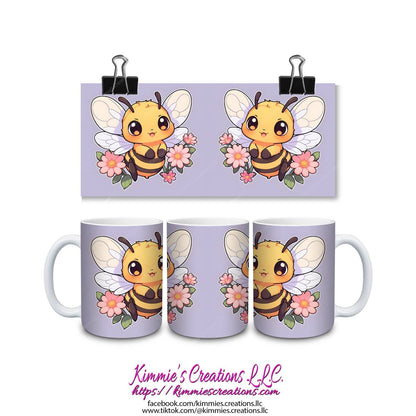 Cute Honeybee Mugs - Kimmie's Creations L.L.C.