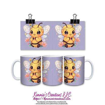 Cute Honeybee Mugs - Kimmie's Creations L.L.C.