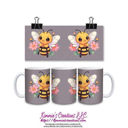 Cute Honeybee Mugs - Kimmie's Creations L.L.C.