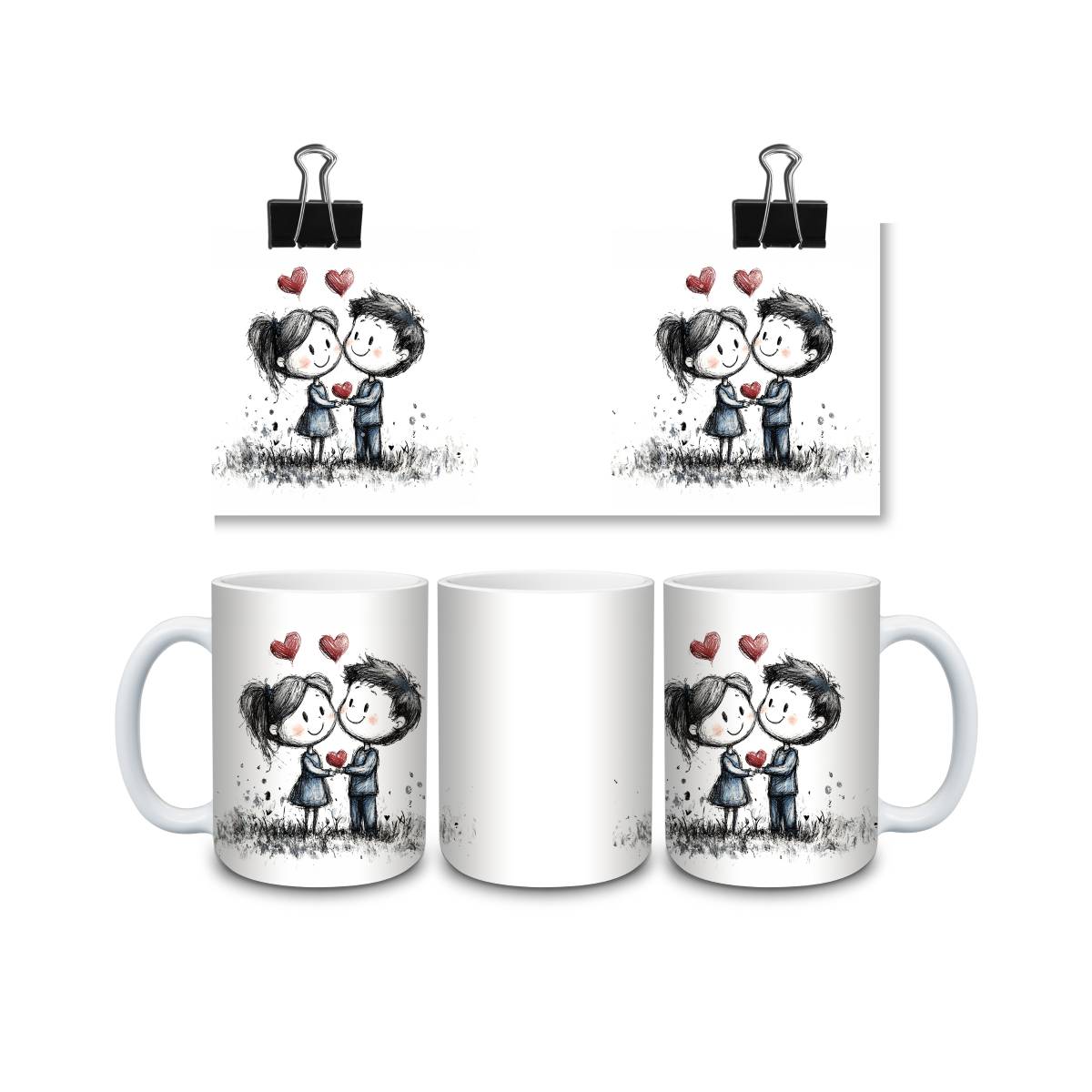 Valentine's Couple Mug - Kimmie's Creations L.L.C.