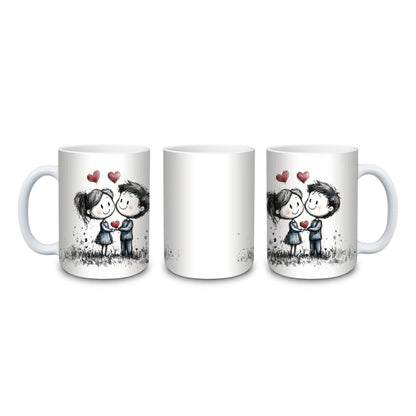 Valentine's Couple Mug - Kimmie's Creations L.L.C.