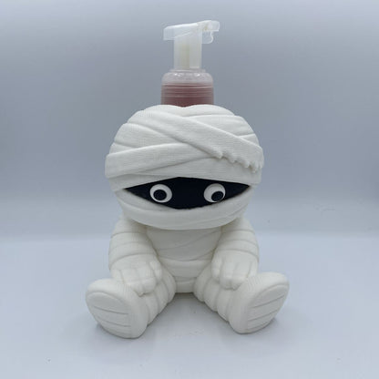 Milo the Mummy BBW Soap Holder - 3D Printed Soap Dispenser Stand