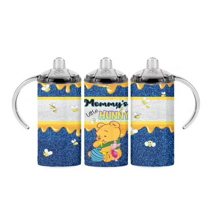 Mommy’s Little Hunny 12oz Sippy Cup - Blue - sippy cup