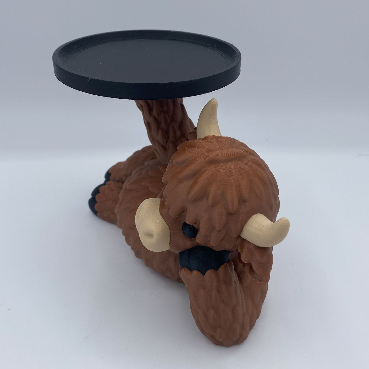 Moooood Lighting Highland Cow 3-Wick Candle Holder