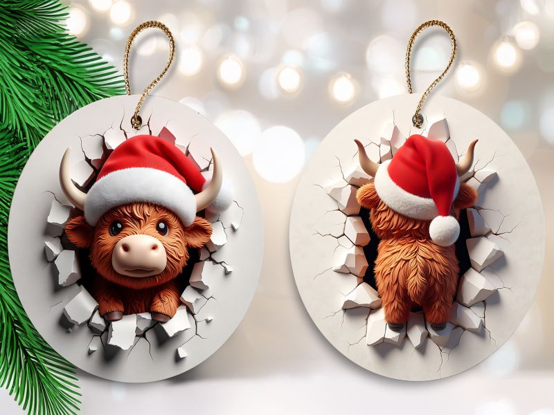 Christmas Themed Ornaments
