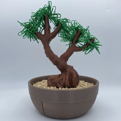 Office Supply Bonsai Tree