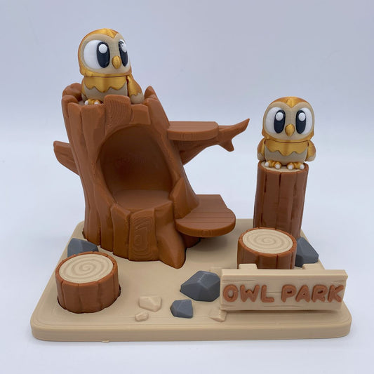 Owl Park 3d print