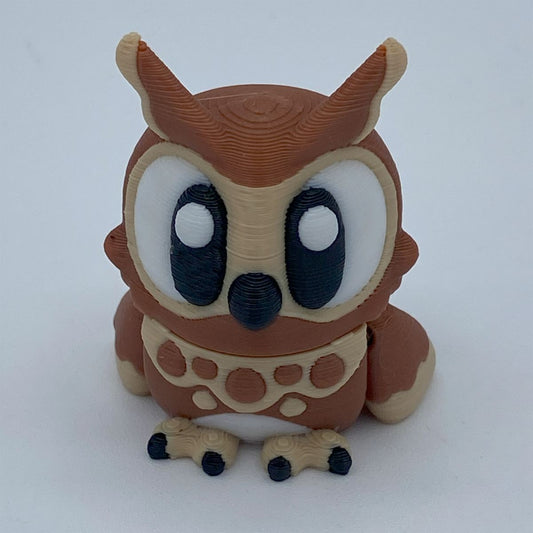 Owls articulated 3d print