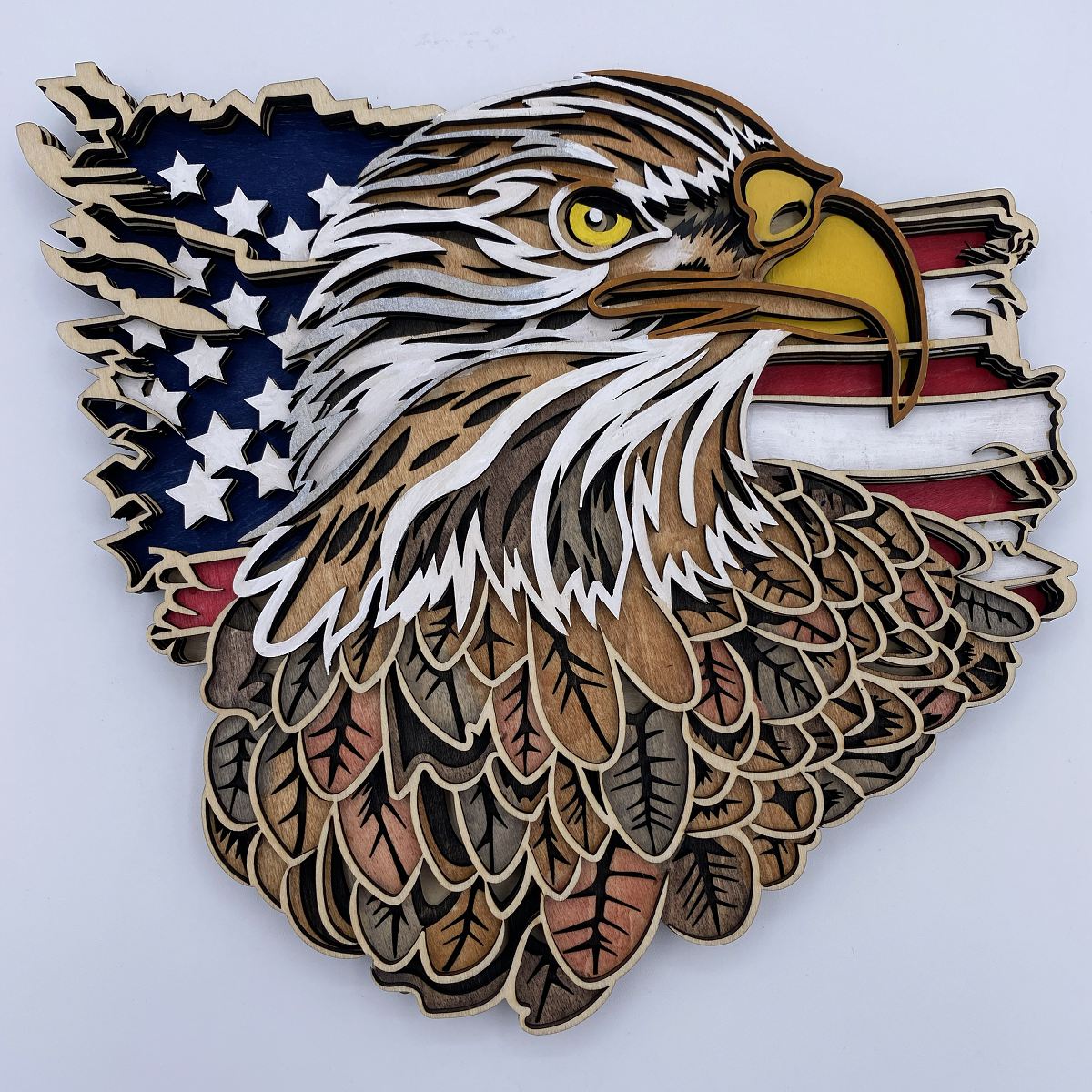 PatrioticEagle-LCDE085 - Kimmie's Creations L.L.C.