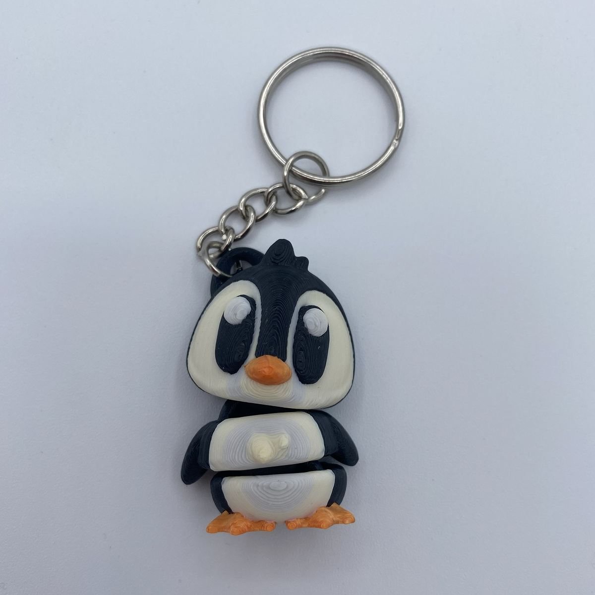 Penguin Keychain 3d print