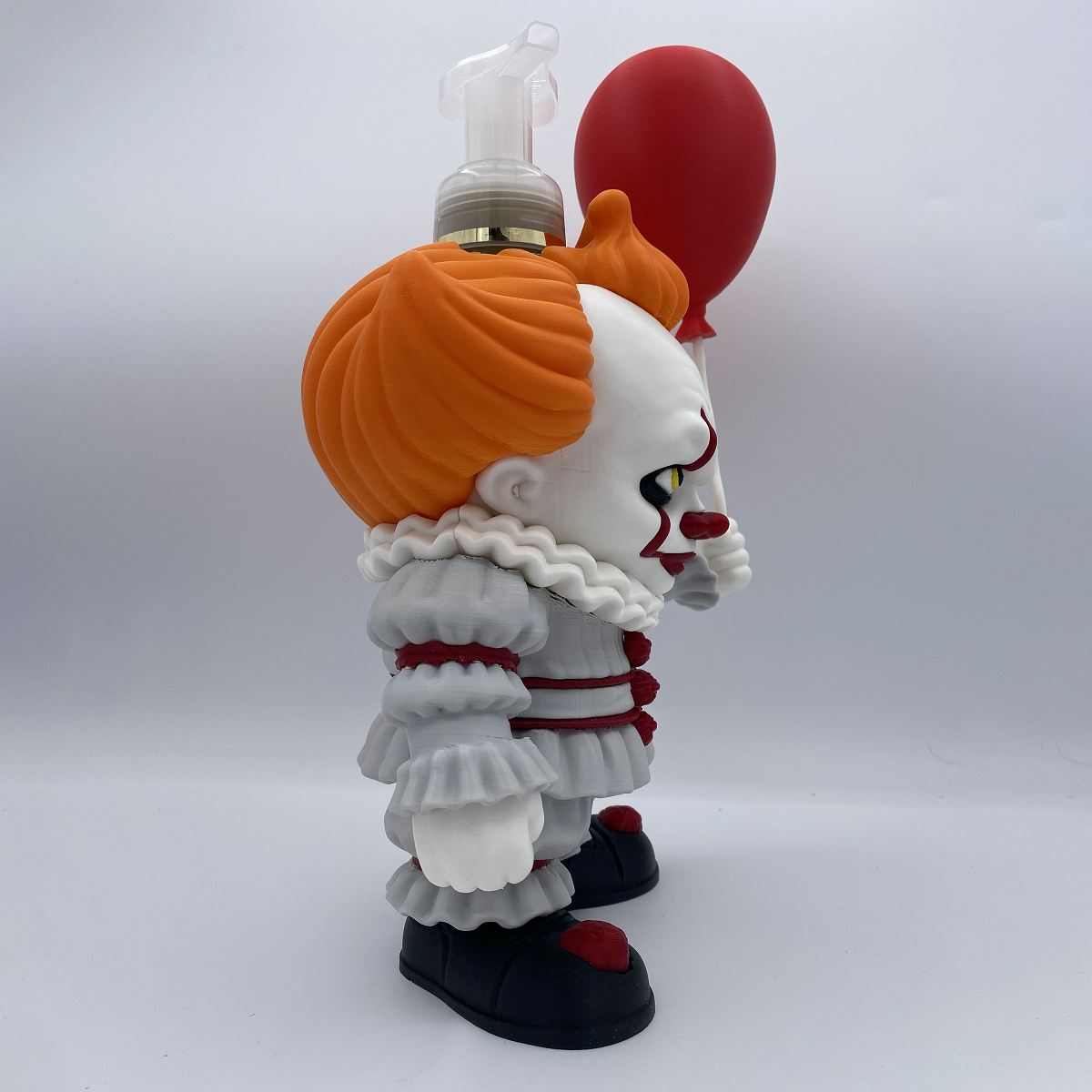 Pennywise BBW Soap Holder - 3D Printed Horror Soap Dispenser Stand