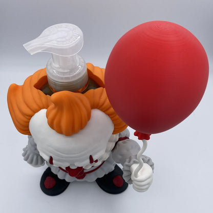 Pennywise BBW Soap Holder - 3D Printed Horror Soap Dispenser Stand