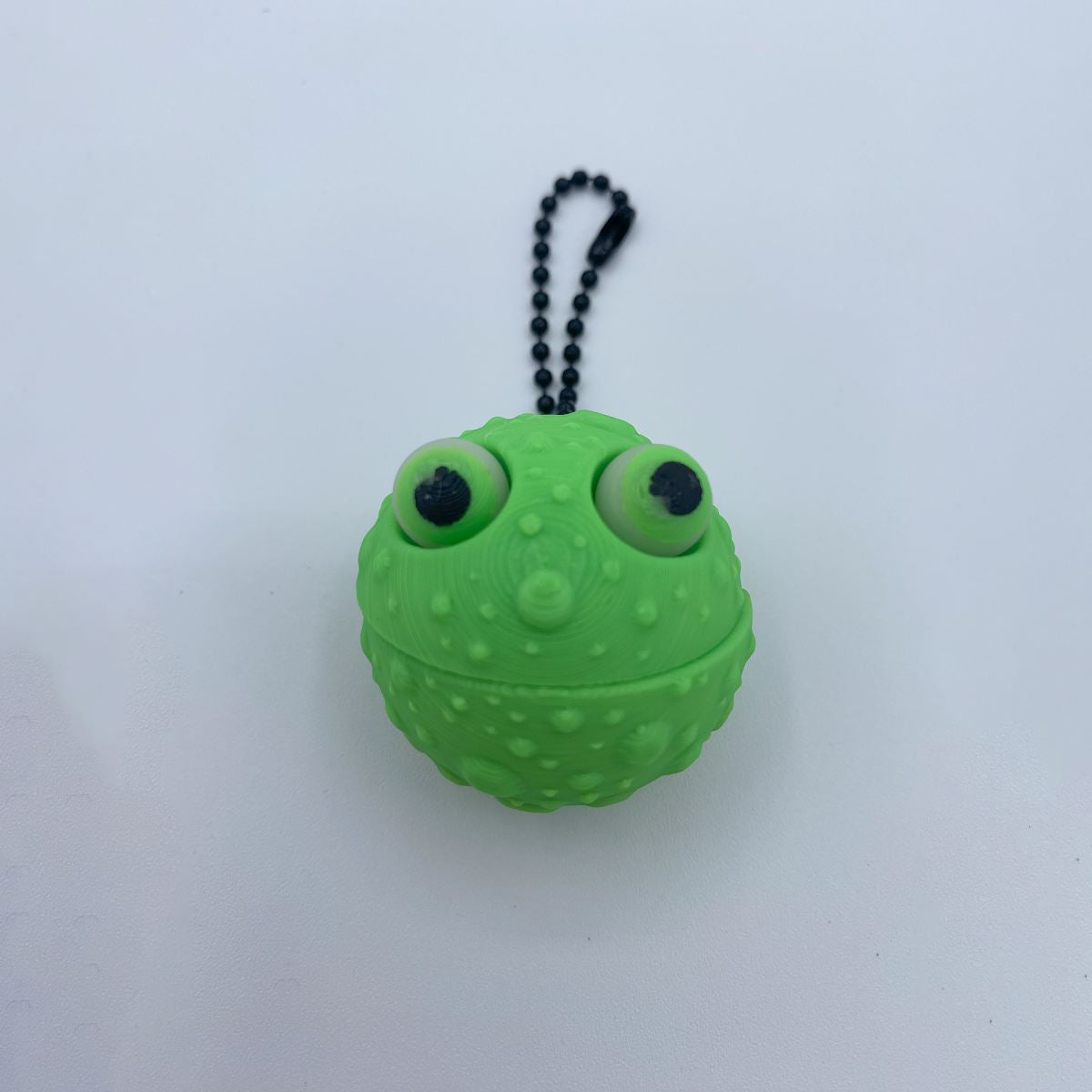 Pickle Ball Glow-in-the-Dark Keychain