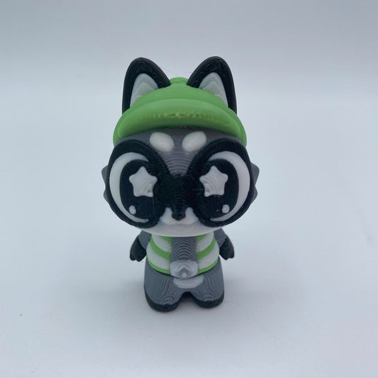 Racoon Garbage Man Flexi 3D print