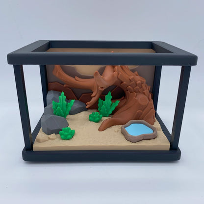 Reptile Enclosure and a Bearded Dragon 3D print