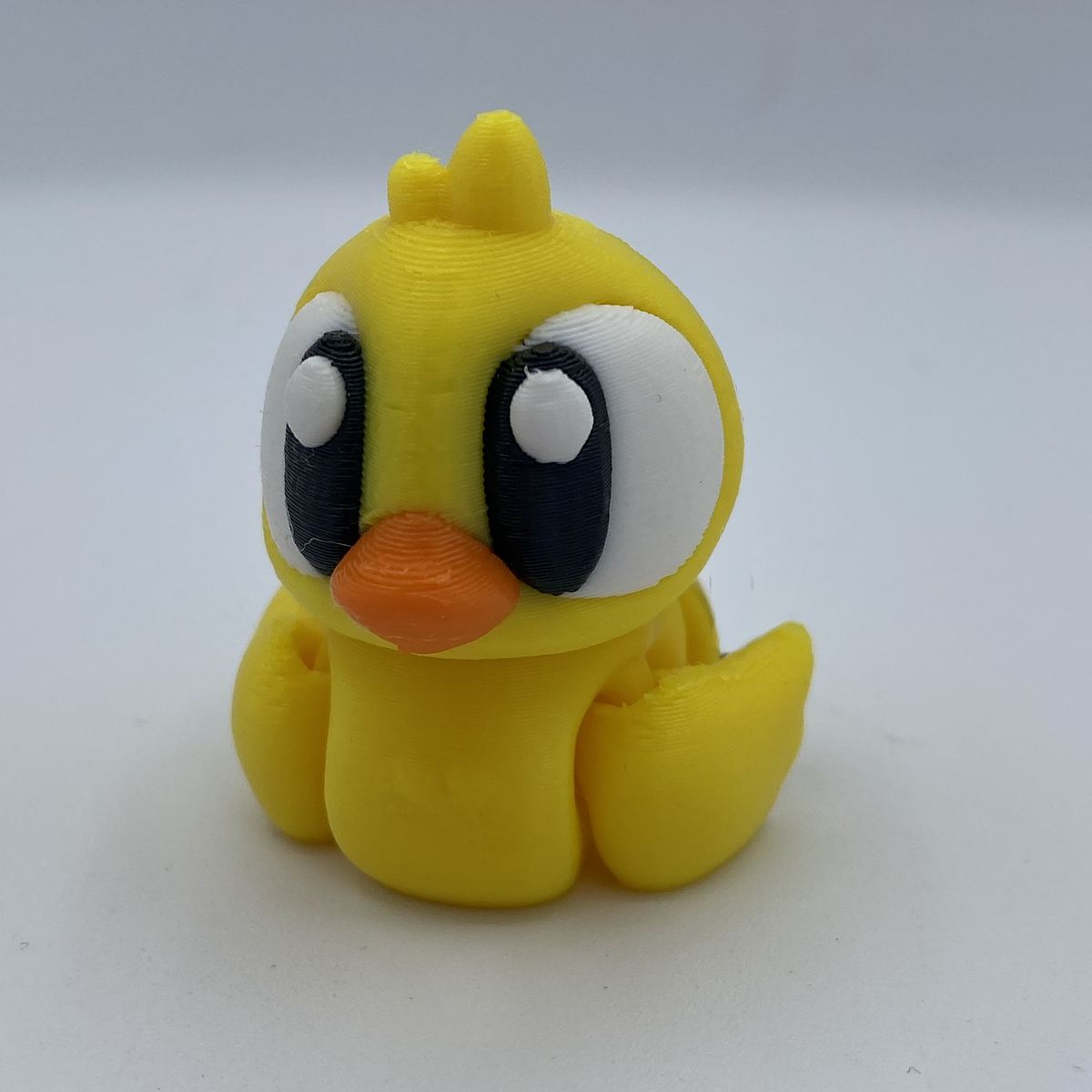 Rubber Duck Flexi Articulated 3D Printed Toy / Keychain