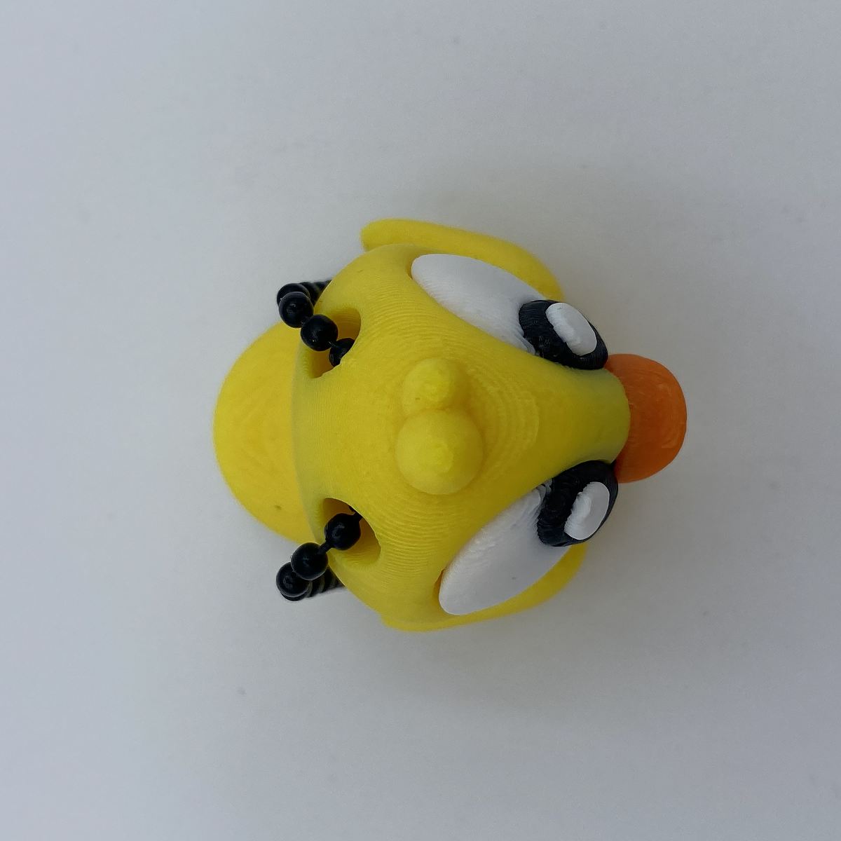 Rubber Duck Flexi Articulated 3D Printed Toy / Keychain