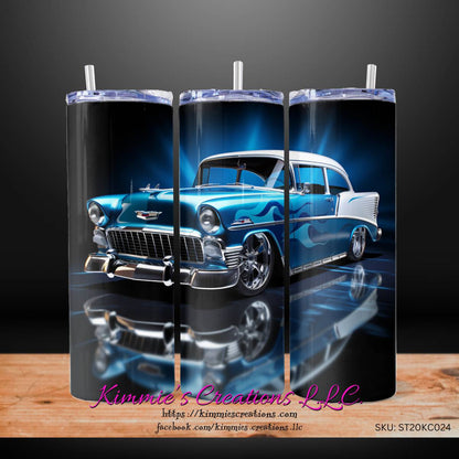 55 Hot Rod Skinny Tumbler - skinny tumbler