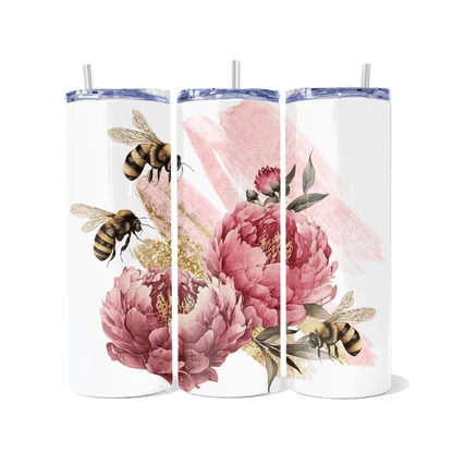 Watercolor Bees & Roses - Kimmie's Creations L.L.C.