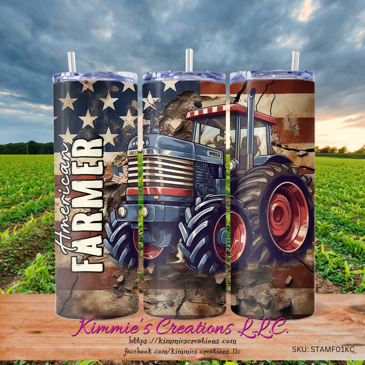 Celebrating the American Farmer - a Skinny Tumbler