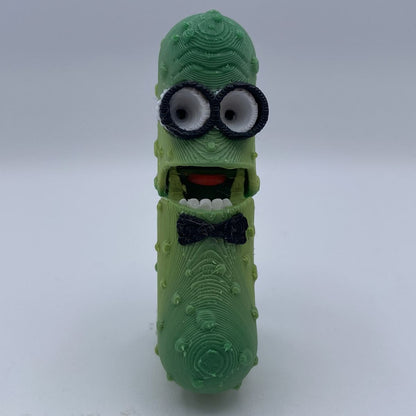 Tickles the Pickle - Articulated 3D Printed Fidget Toy & Keychain