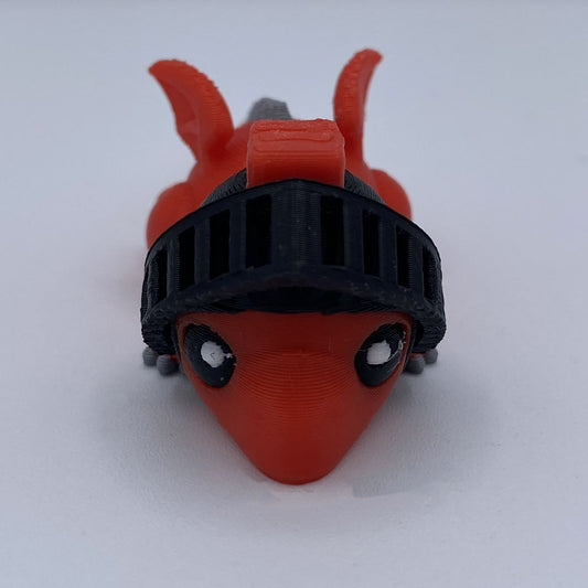 Sir Dragon Articulated 3D Printed Toy / Keychain