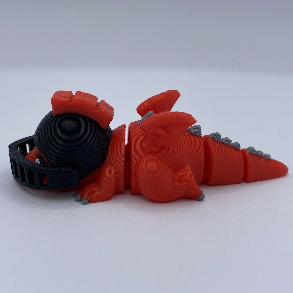 Sir Dragon Articulated 3D Printed Toy / Keychain