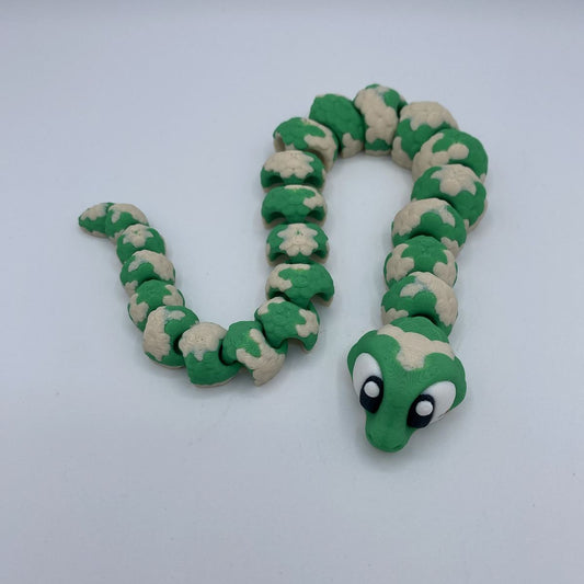 Snake flexi 3D printed articulated toy