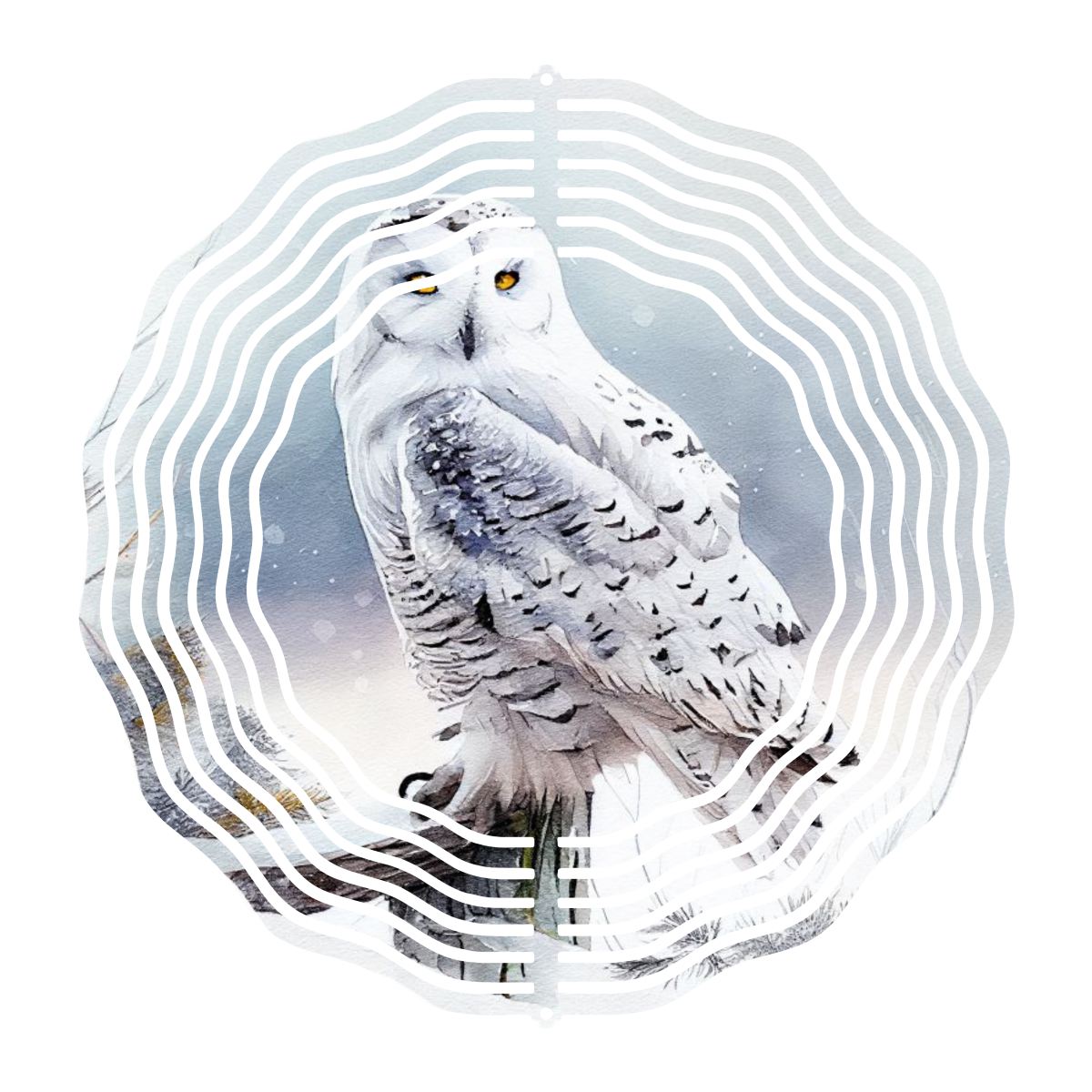 Snowy Owl Wind Spinner designs