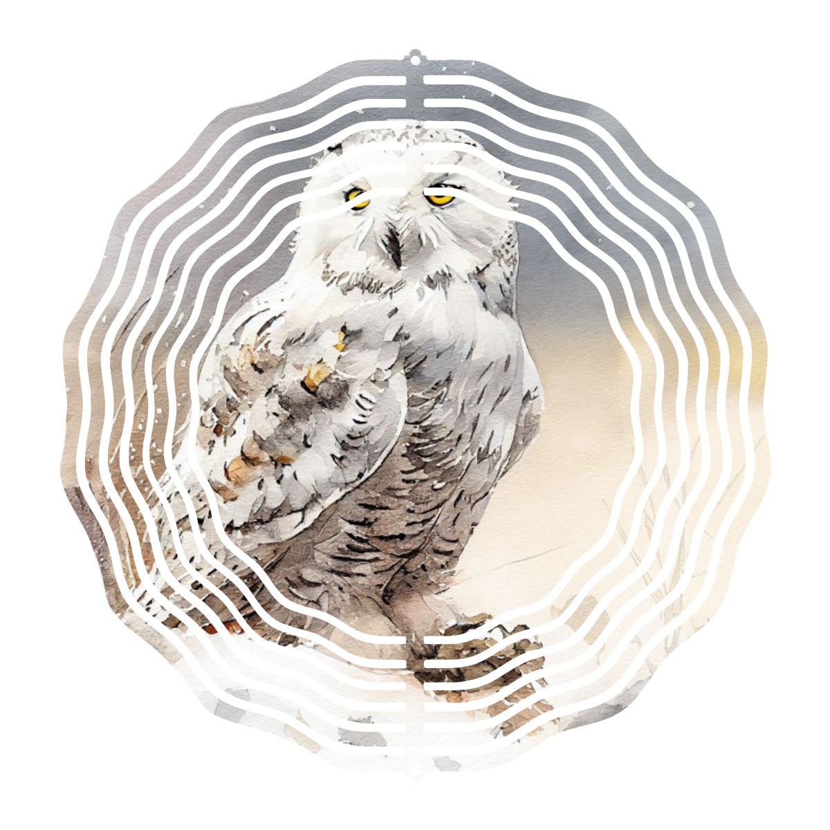 Snowy Owl Wind Spinner designs