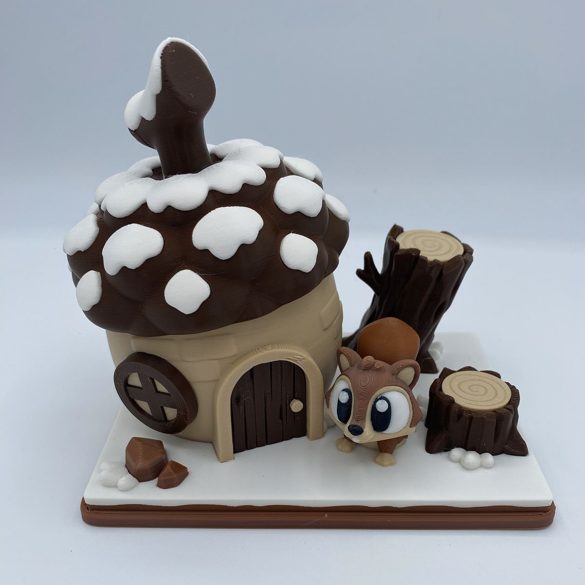 Squirrel and Nut House Playset