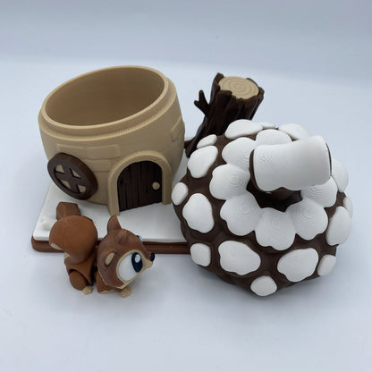 Squirrel and Nut House Playset