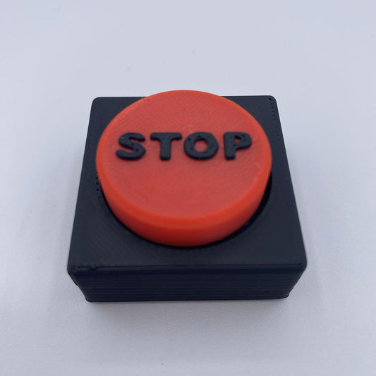 Big Red Button Clicker Fidgets