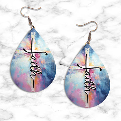 Faith Teardrop Earring Collection - 21 / Standard - jewelry