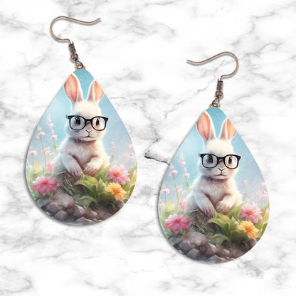 Rabbit Teardrop Earring Collection - 03 - jewelry