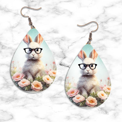 Rabbit Teardrop Earring Collection - 04 - jewelry