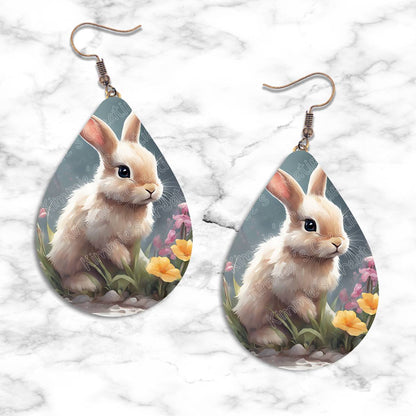 Rabbit Teardrop Earring Collection - 06 - jewelry