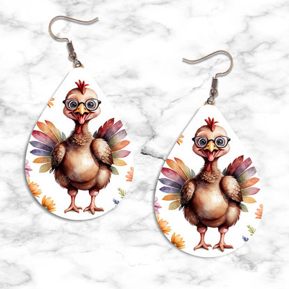 Turkey Fall Teardrop Earring Collection - 01 / Standard - jewelry