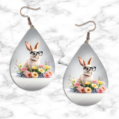 Rabbit Teardrop Earring Collection - 08 - jewelry