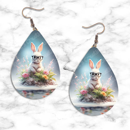 Rabbit Teardrop Earring Collection - 09 - jewelry