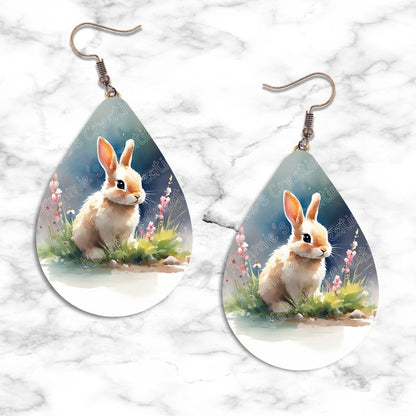 Rabbit Teardrop Earring Collection - 11 - jewelry