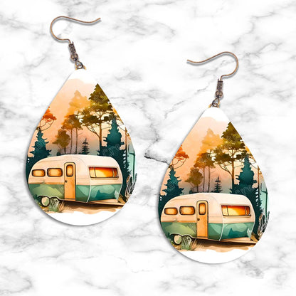 Camping Teardrop Earring Collection - 20 - jewelry