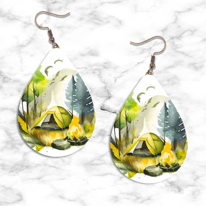 Camping Teardrop Earring Collection - 23 - jewelry