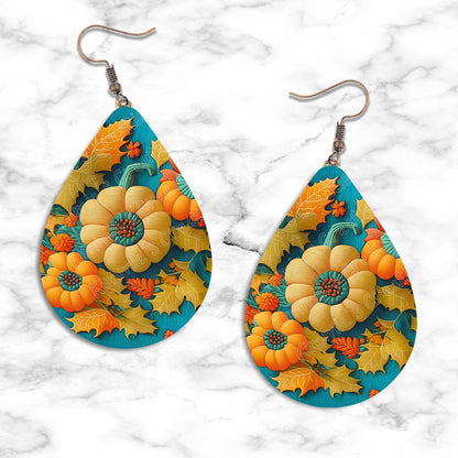 Fall Design Teardrop Earring Collection - 09 - jewelry